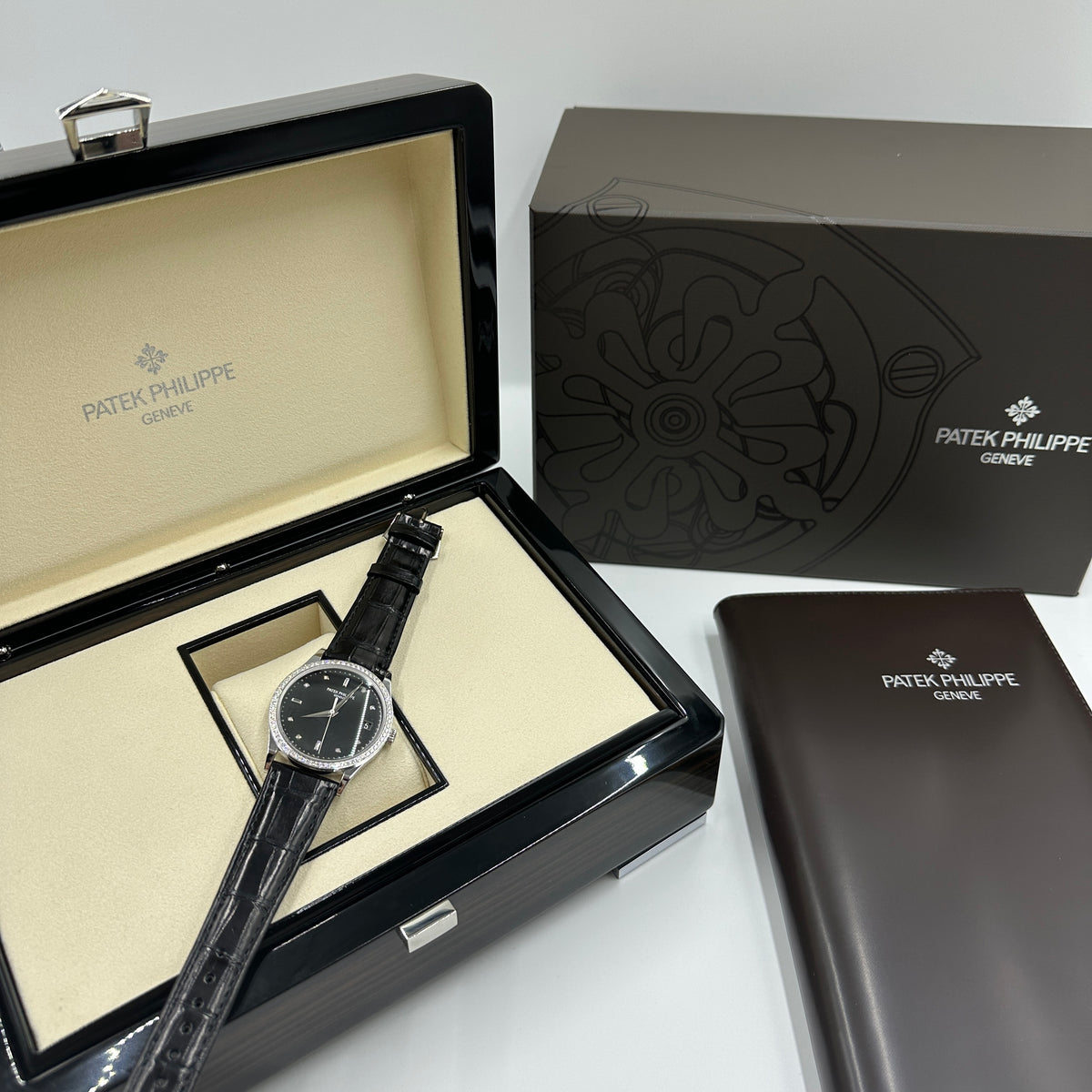 Patek Philippe Calatrava 5297G‑001 Diamond Bezel White‑Gold 38 MM 2020