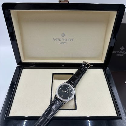 Patek Philippe Calatrava 5297G‑001 Diamond Bezel White‑Gold 38 MM 2020