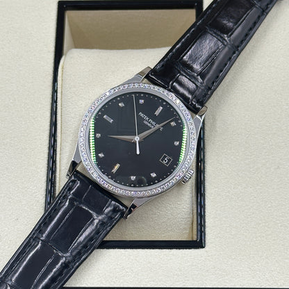 Patek Philippe Calatrava 5297G‑001 Diamond Bezel White‑Gold 38 MM 2020