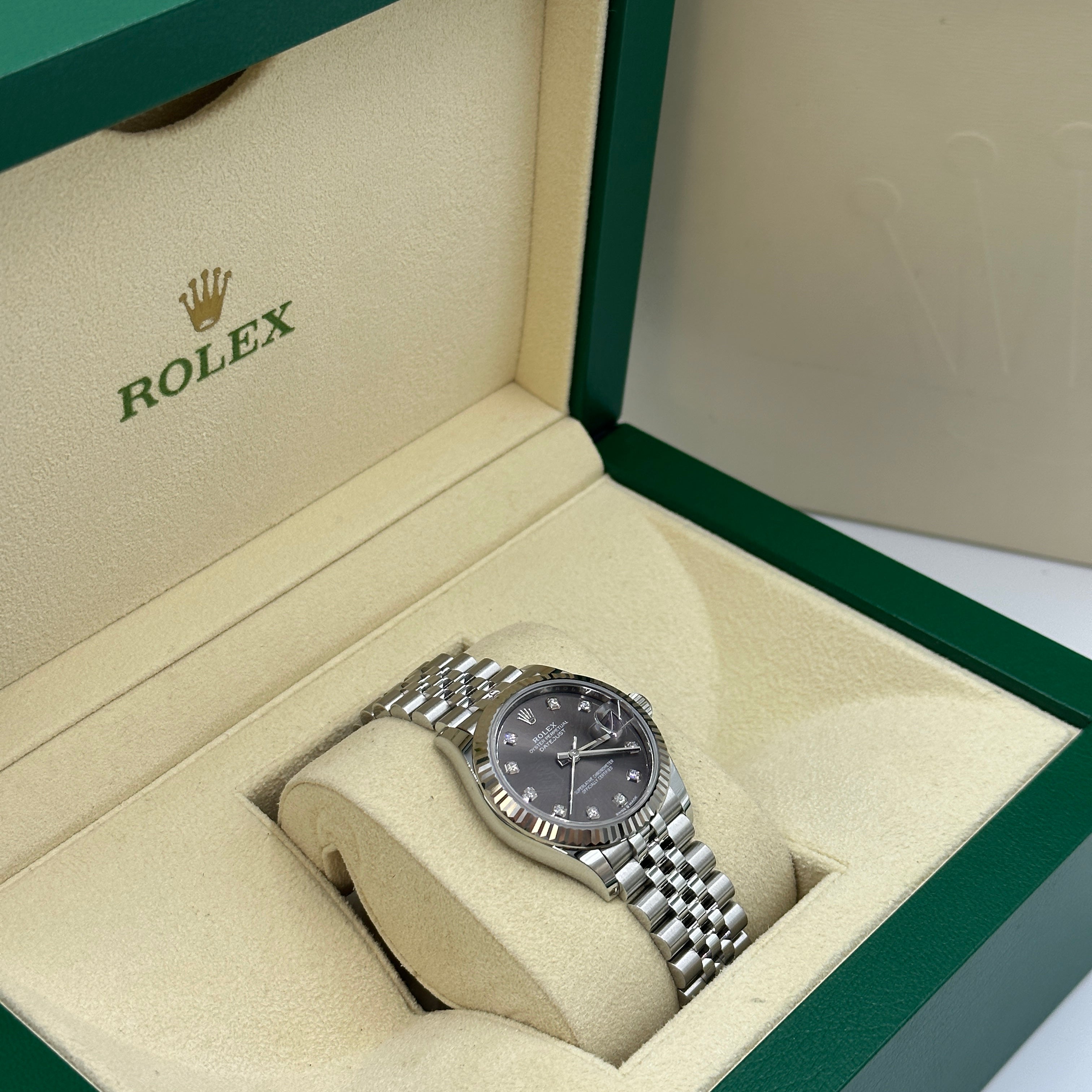 Rolex Datejust 31 278274G Grey Jubilee 2025
