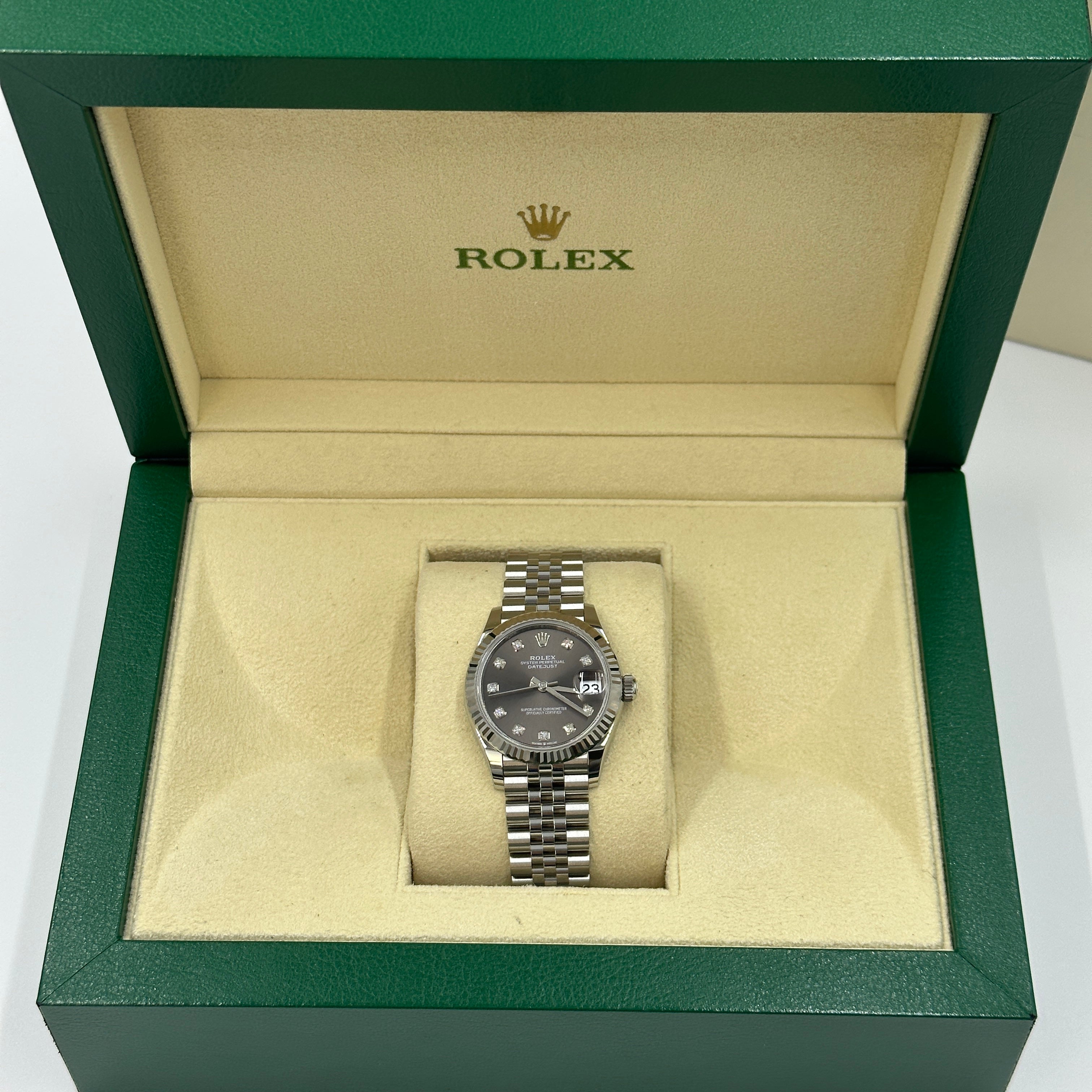 Rolex Datejust 31 278274G Grey Jubilee 2025