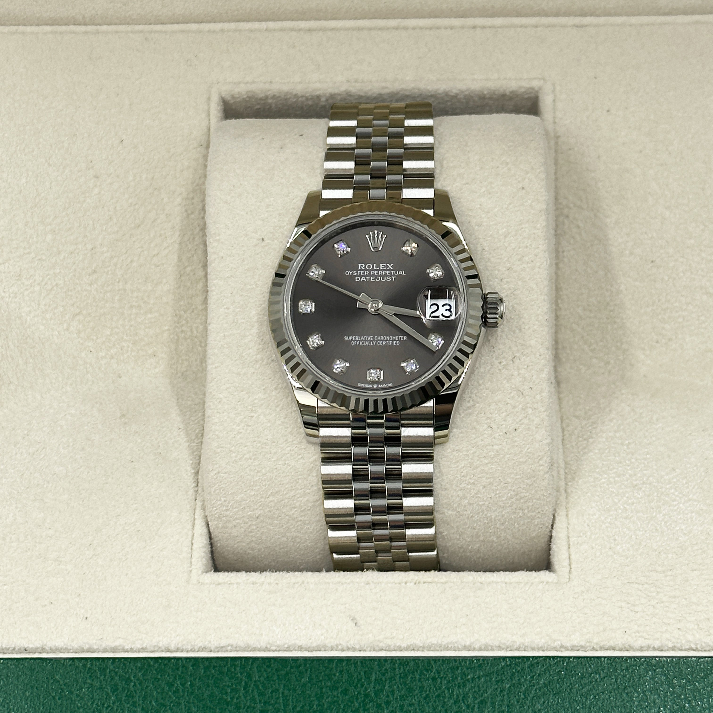 Rolex Datejust 31 278274G Grey Jubilee 2025