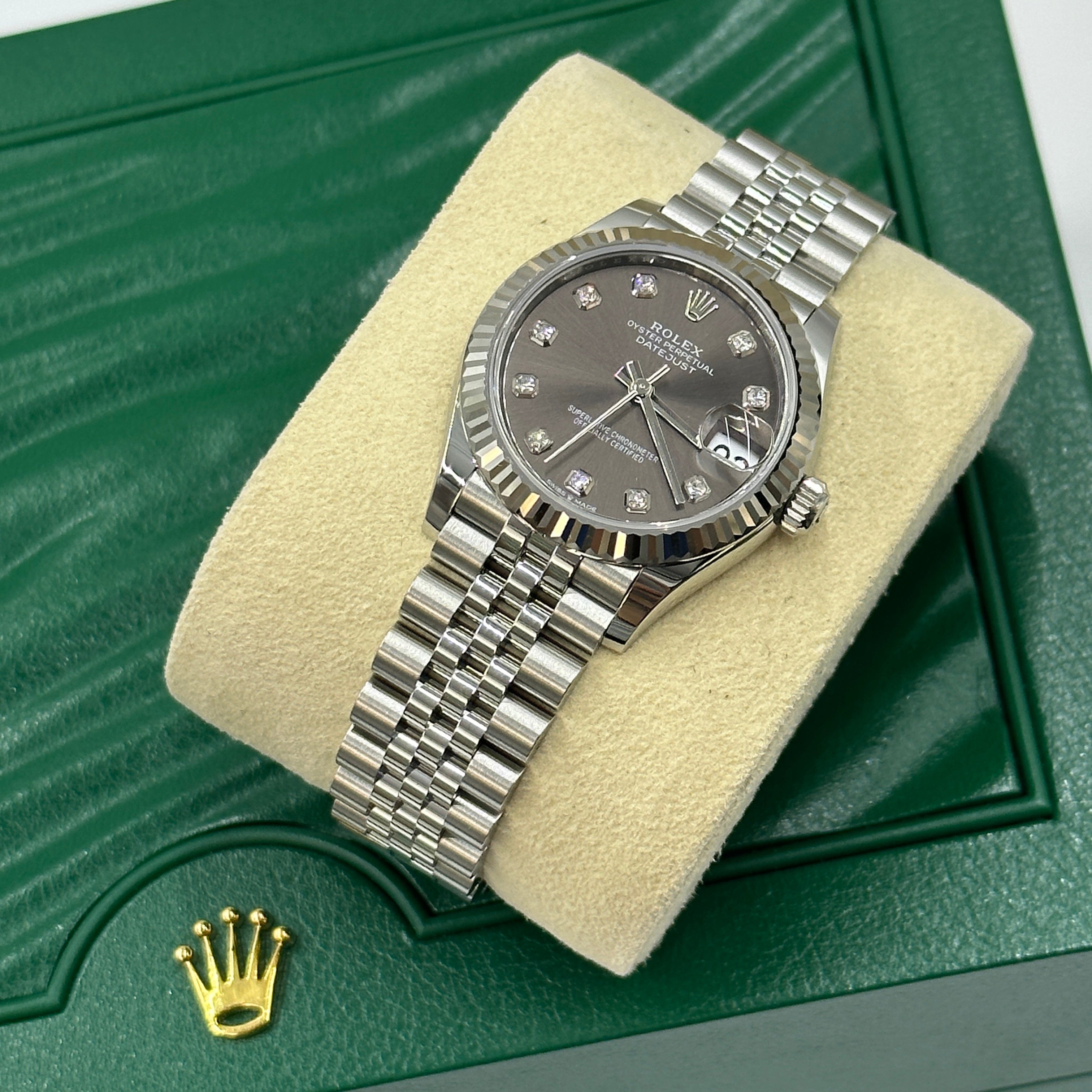 Rolex Datejust 31 278274G Grey Jubilee 2025