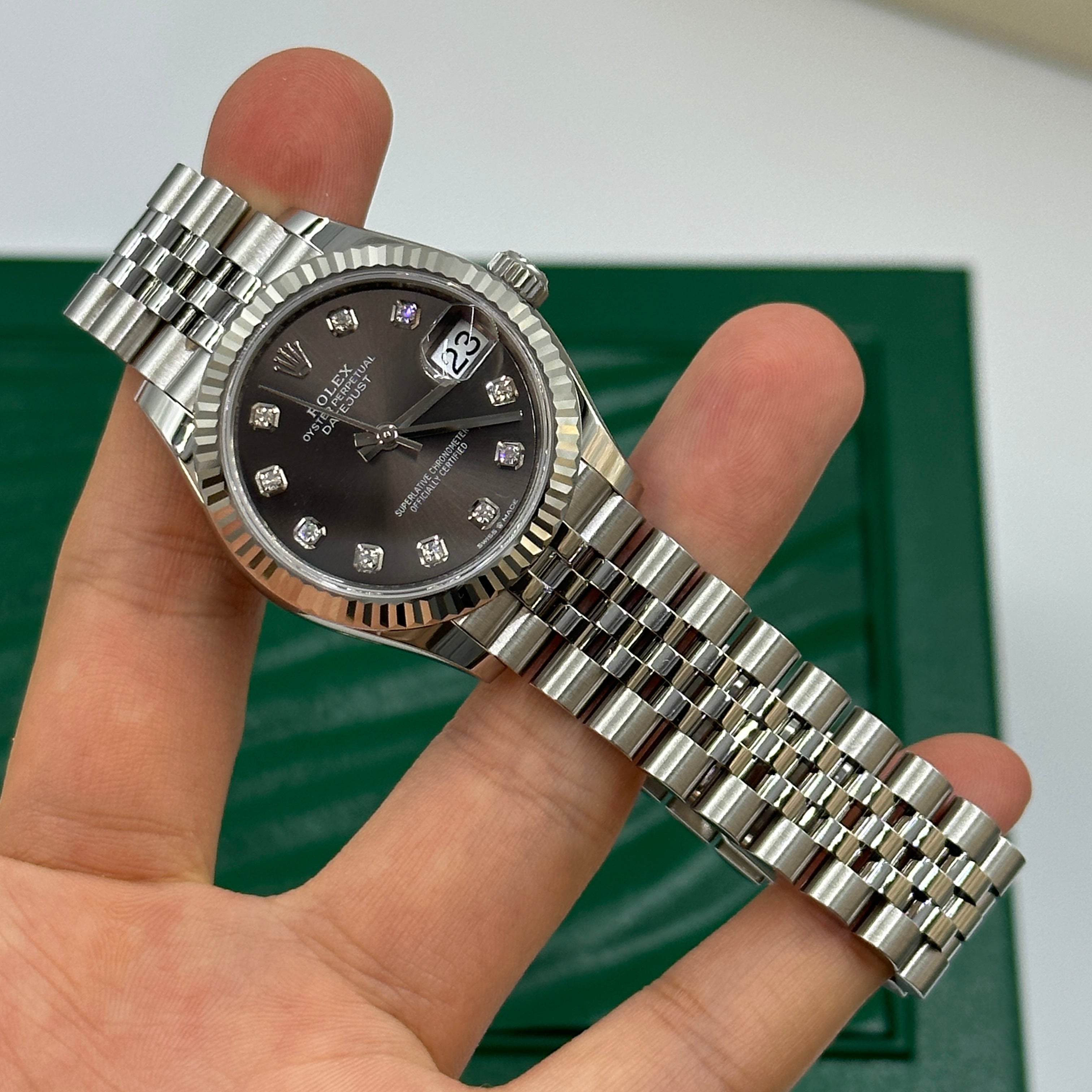 Rolex Datejust 31 278274G Grey Jubilee 2025