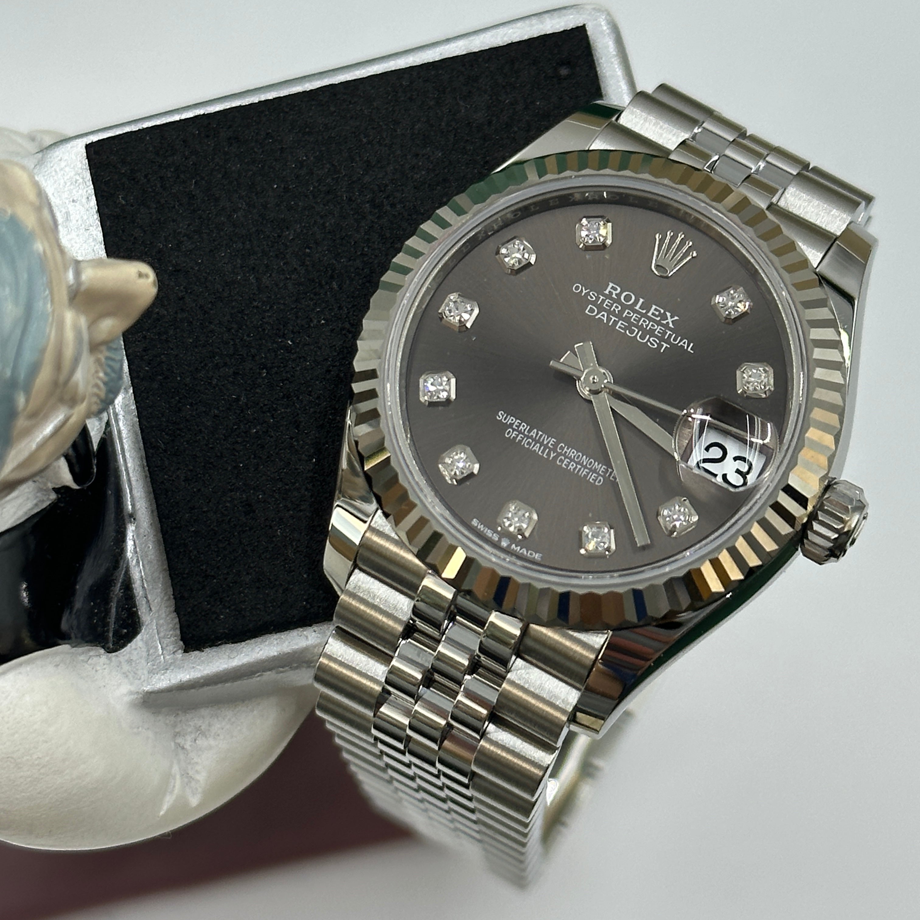 Rolex Datejust 31 278274G Grey Jubilee 2025