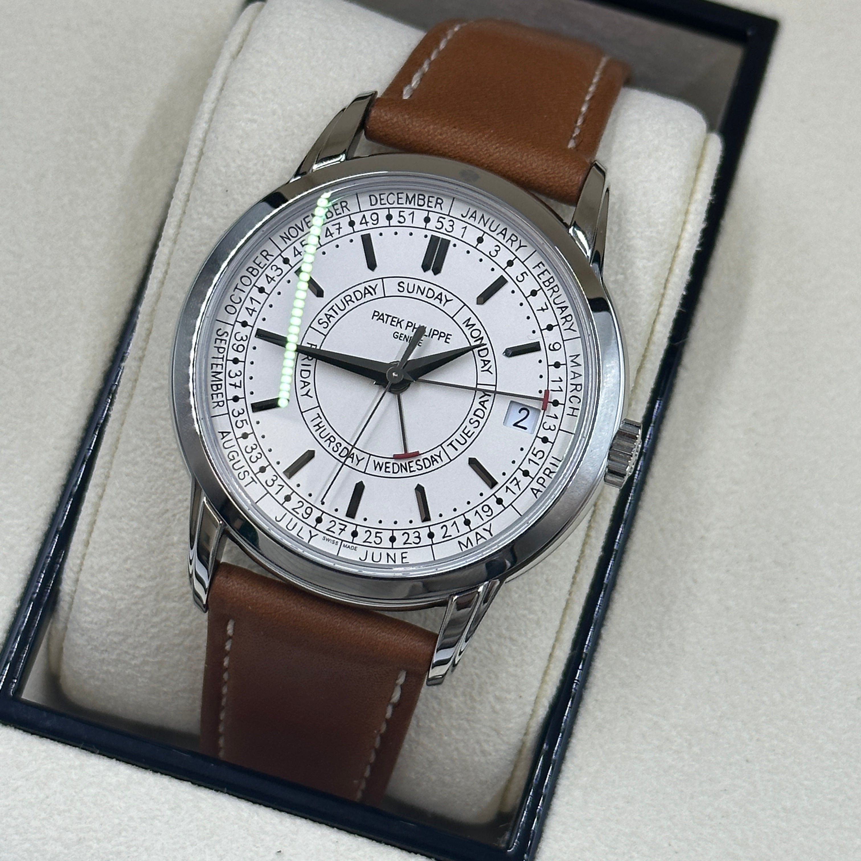 Patek Philippe Calatrava Weekly Calendar 5212A‑001 Steel 40 mm