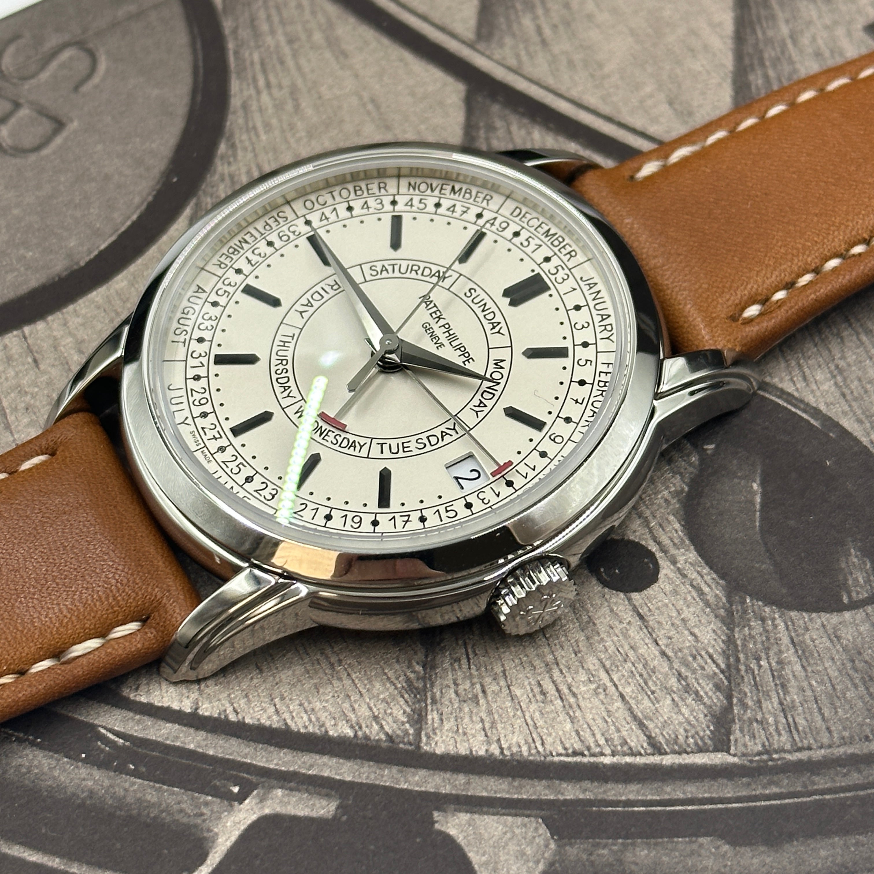 Patek Philippe Calatrava Weekly Calendar 5212A‑001 Steel 40 mm