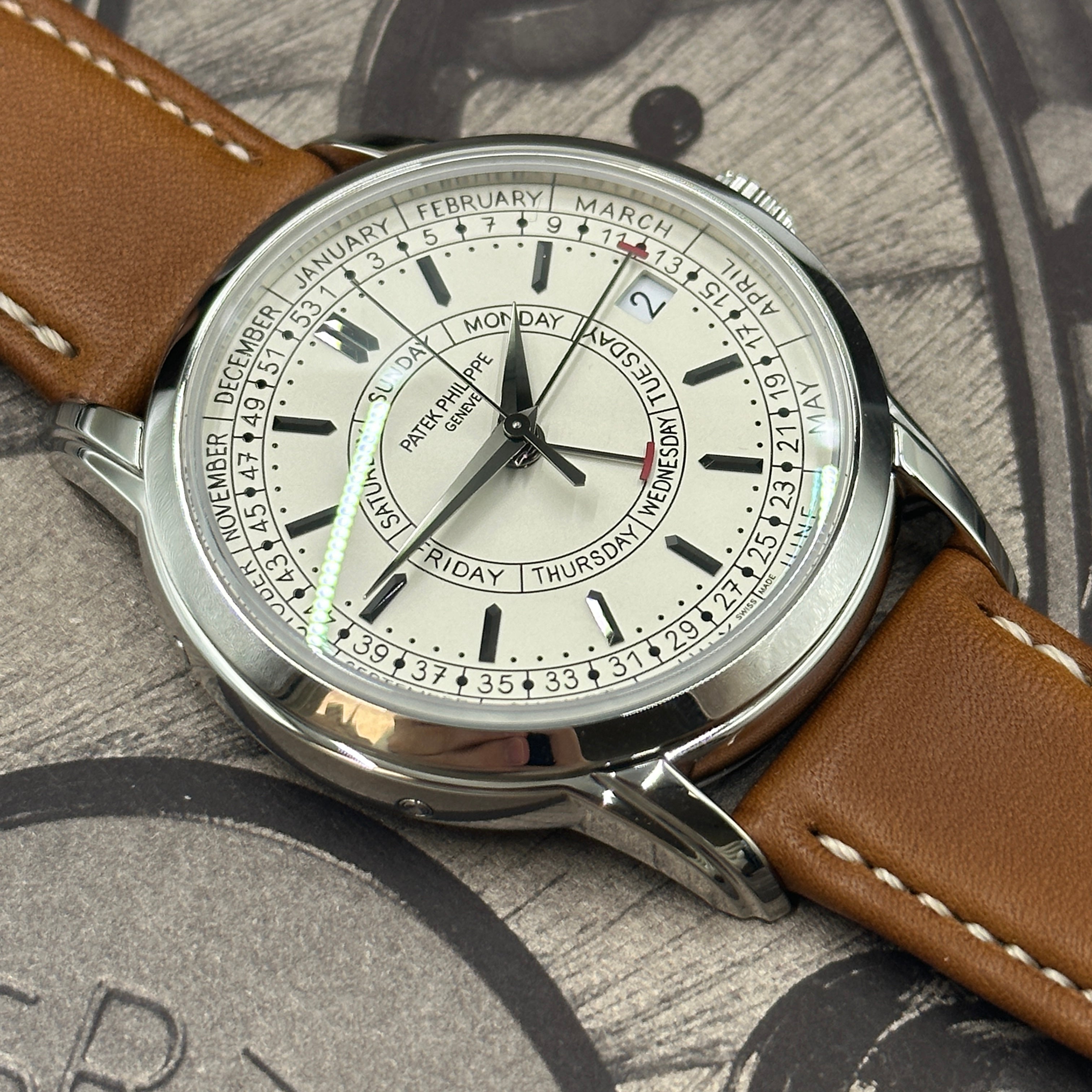 Patek Philippe Calatrava Weekly Calendar 5212A‑001 Steel 40 mm