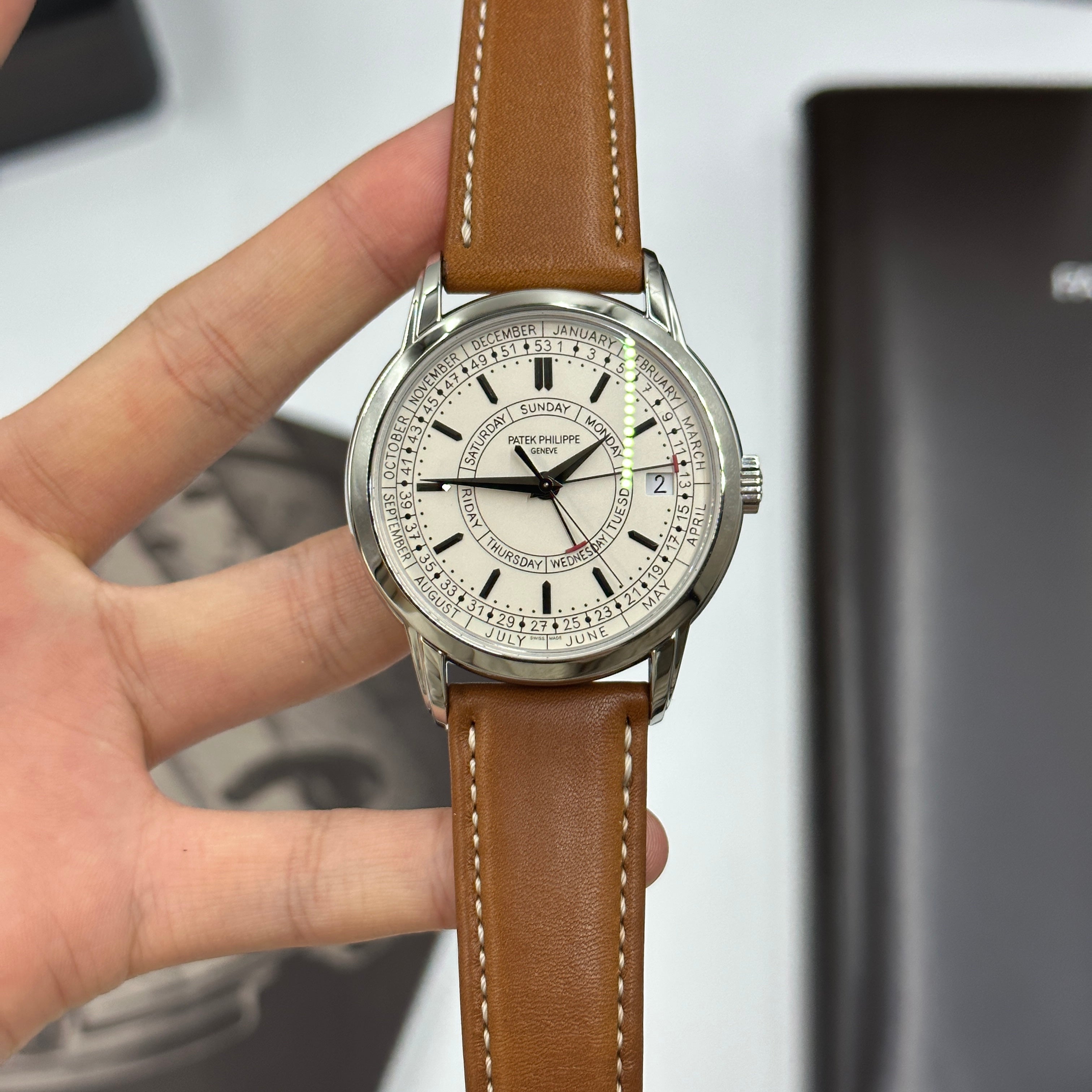 Patek Philippe Calatrava Weekly Calendar 5212A‑001 Steel 40 mm