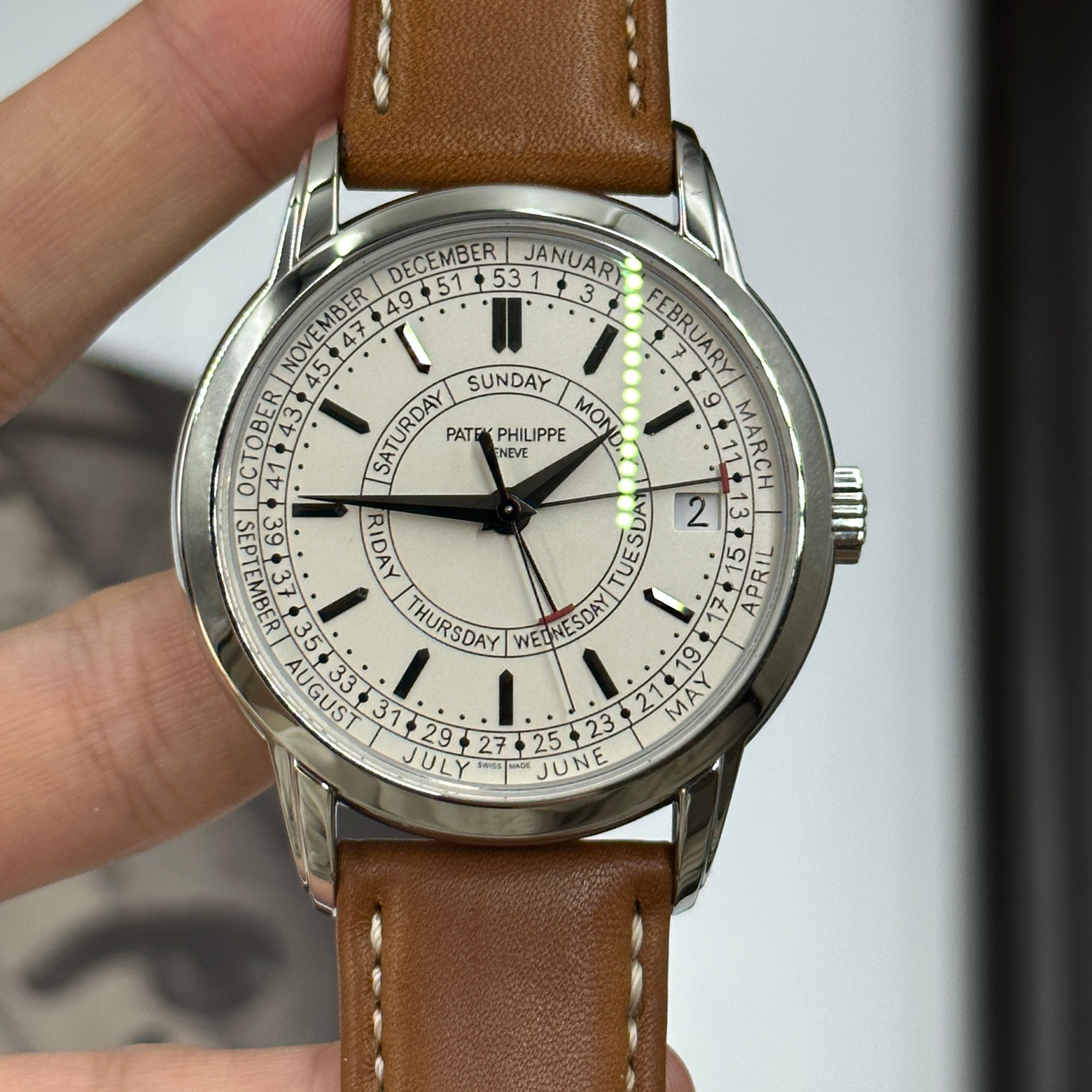 Patek Philippe Calatrava Weekly Calendar 5212A‑001 Steel 40 mm
