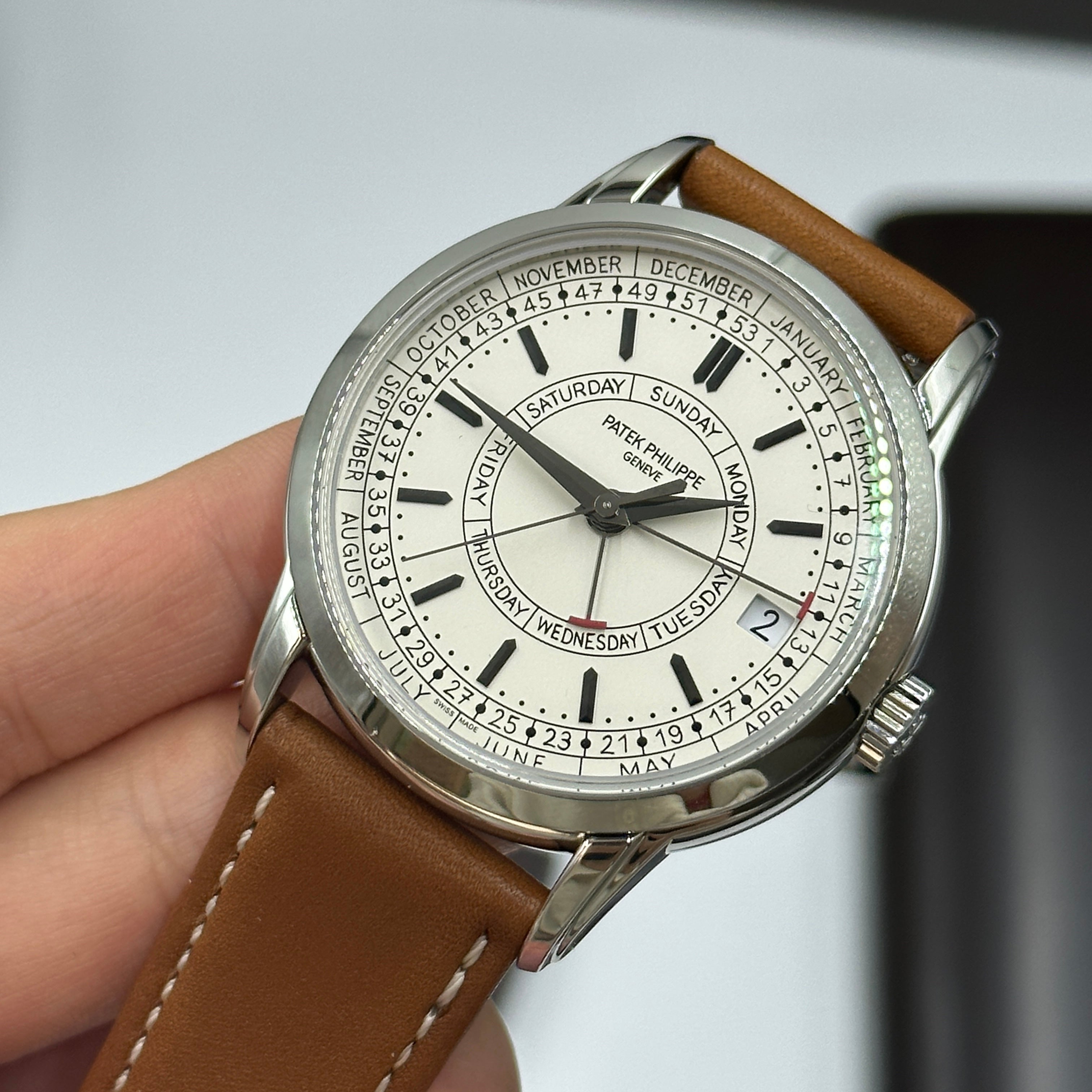 Patek Philippe Calatrava Weekly Calendar 5212A‑001 Steel 40 mm