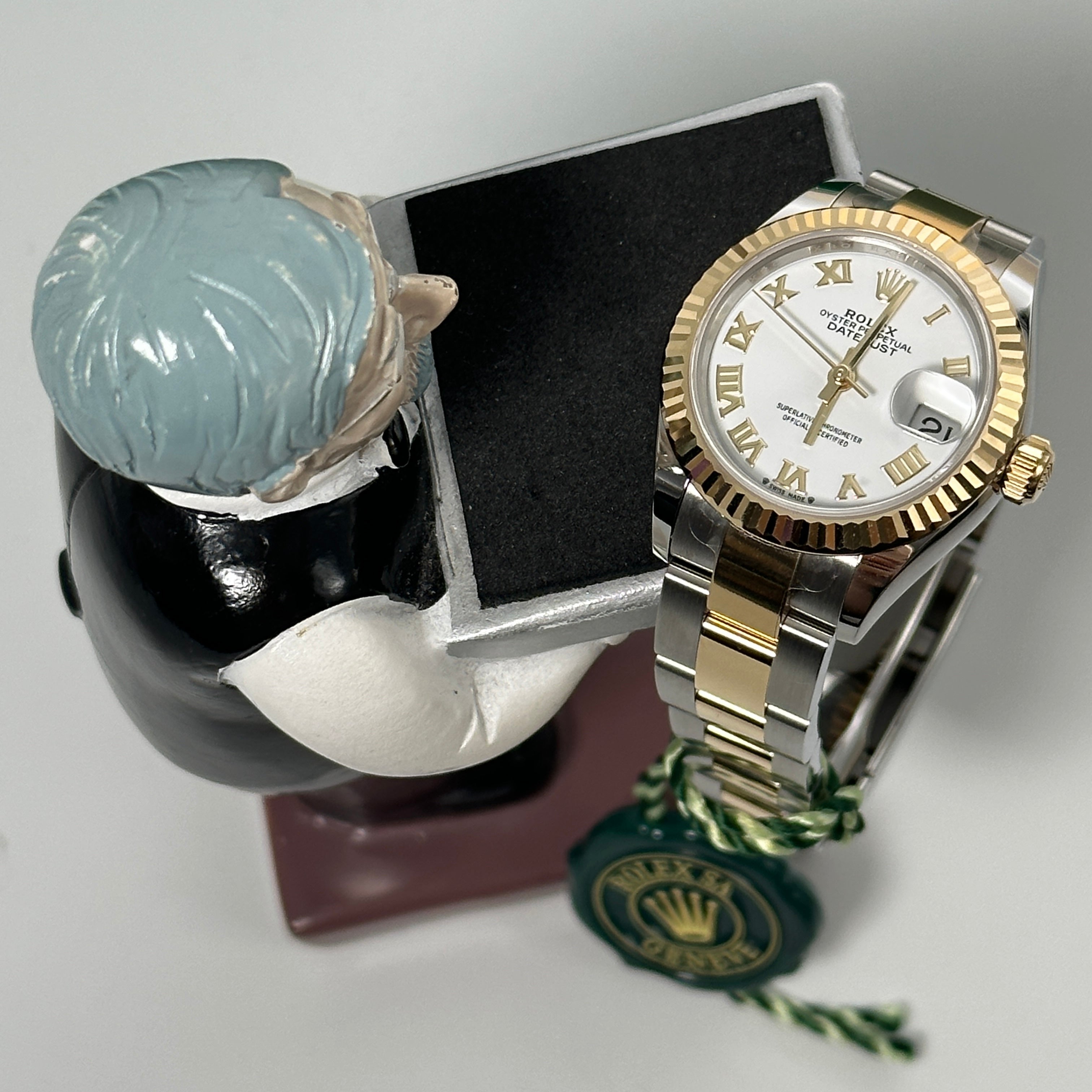 Rolex Lady-Datejust 279173 WHITE ROMAN OYSTER