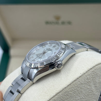 Rolex Lady-Datejust 279174NG White Oyster 2025