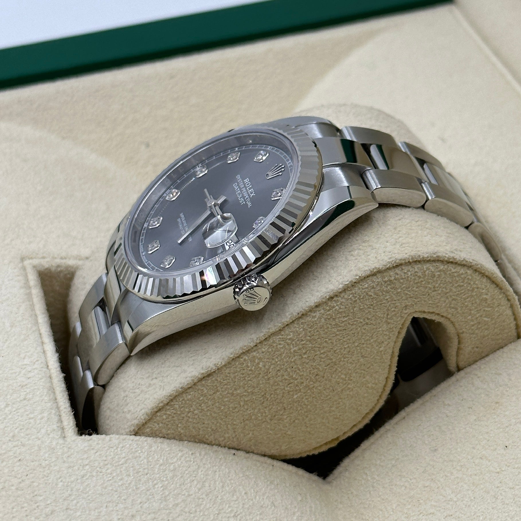 Rolex Datejust 41 126334G Grey Diamond Oyster 2026