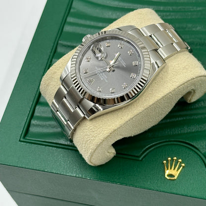 Rolex Datejust 41 126334G Grey Diamond Oyster 2026