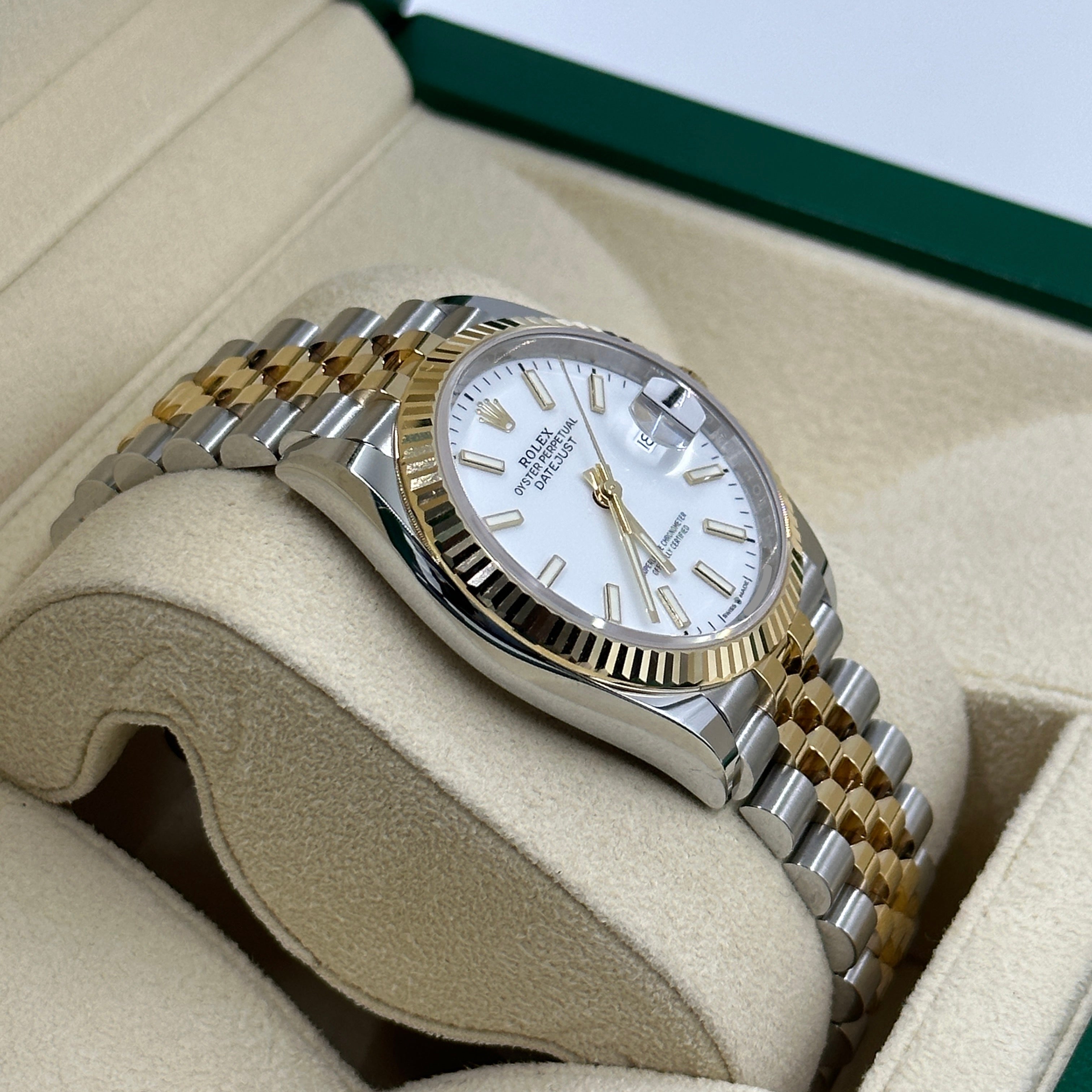 Rolex Datejust 36 126231 White Roman Jubilee 2025