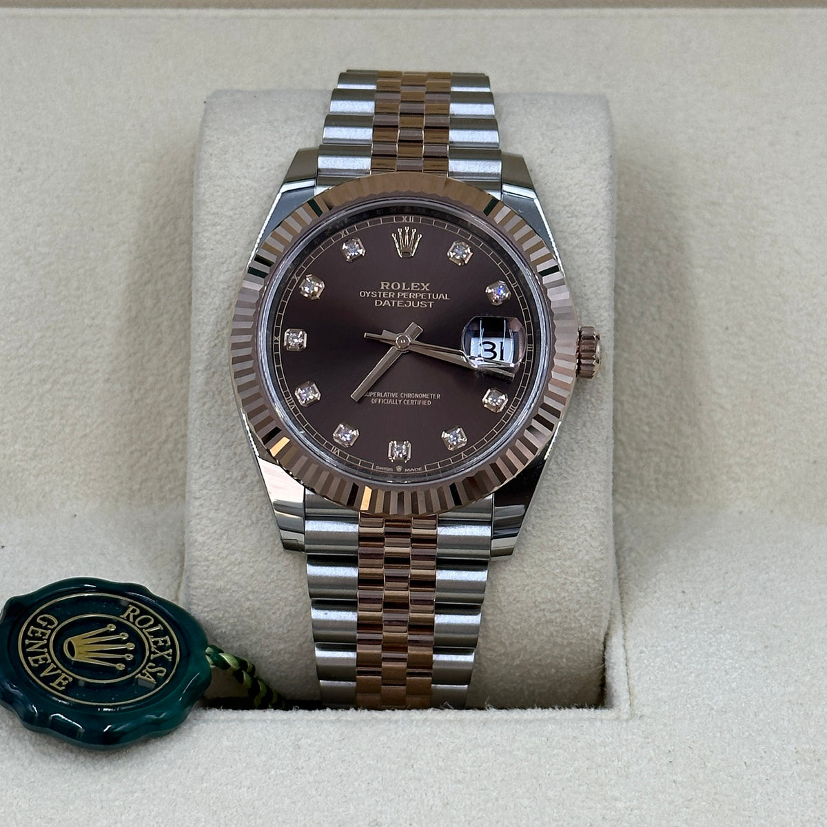 Rolex Datejust 41 126331G Chocolate Jubilee 2025