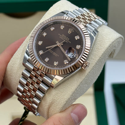 Rolex Datejust 41 126331G Chocolate Jubilee 2025