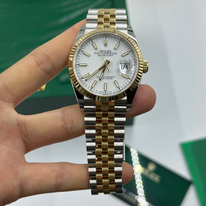 Rolex Datejust 36 126231 White Roman Jubilee 2025
