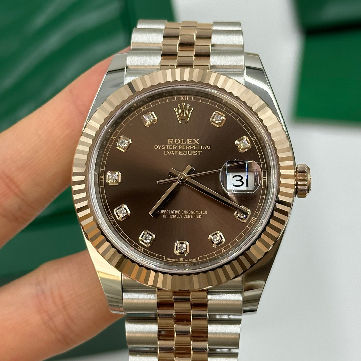 Rolex Datejust 41 126331G Chocolate Jubilee 2026