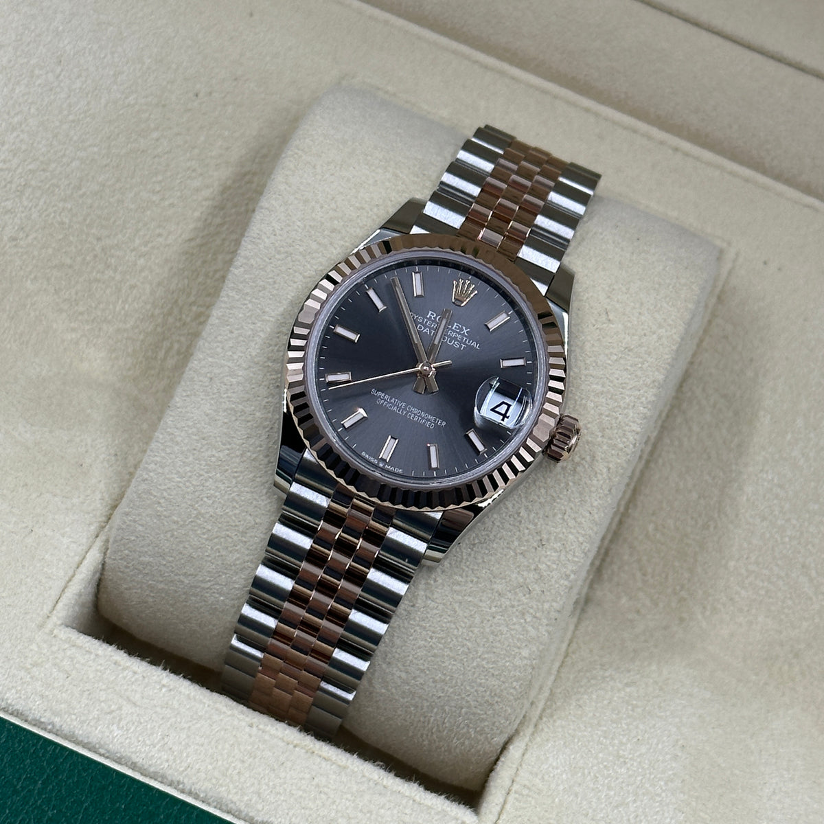 Rolex Datejust 31 278271 Grey Index Jubilee 2025