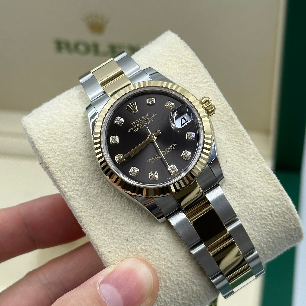 Rolex Datejust 31 278273G DARK GREY OYS 2026