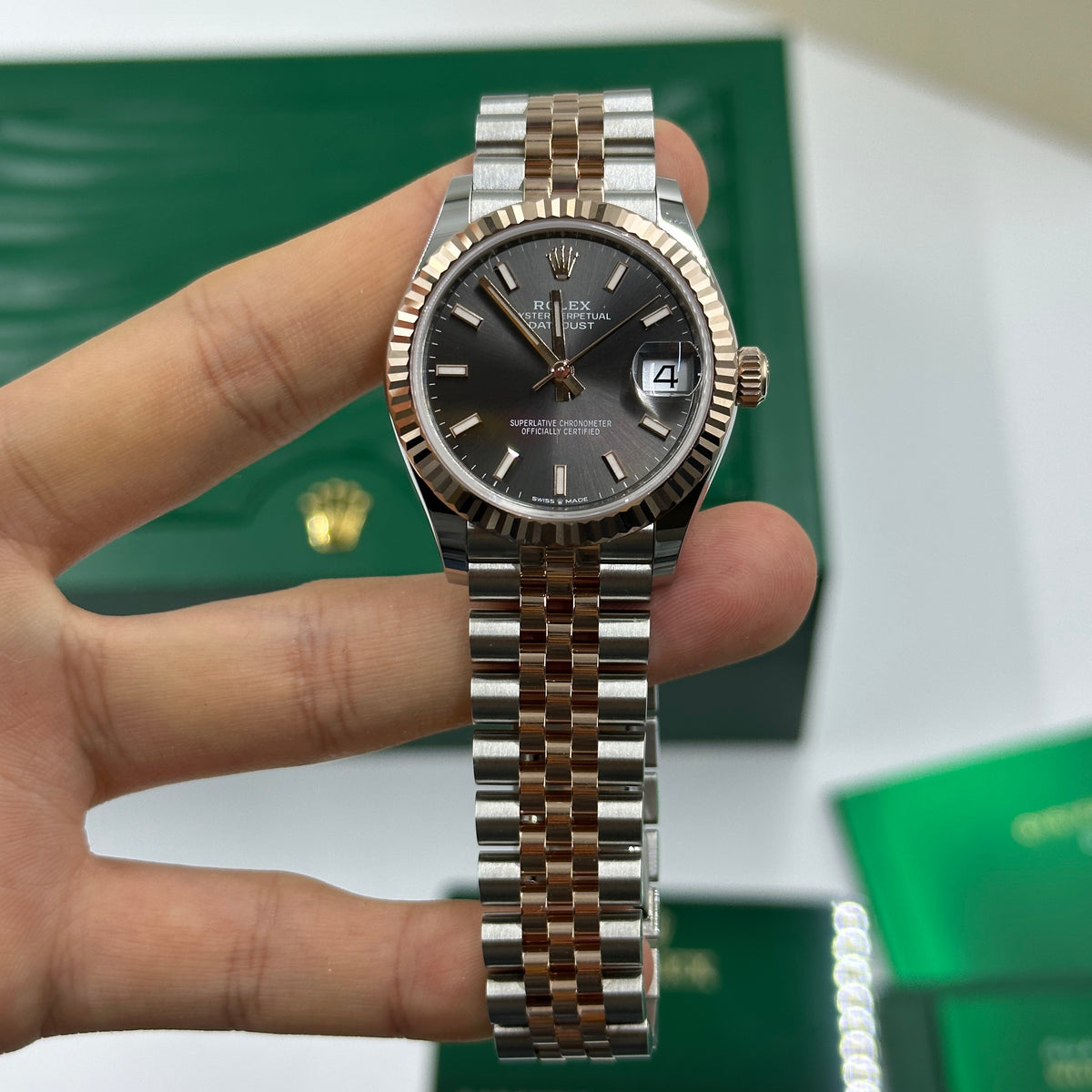 Rolex Datejust 31 278271 Grey Index Jubilee 2025