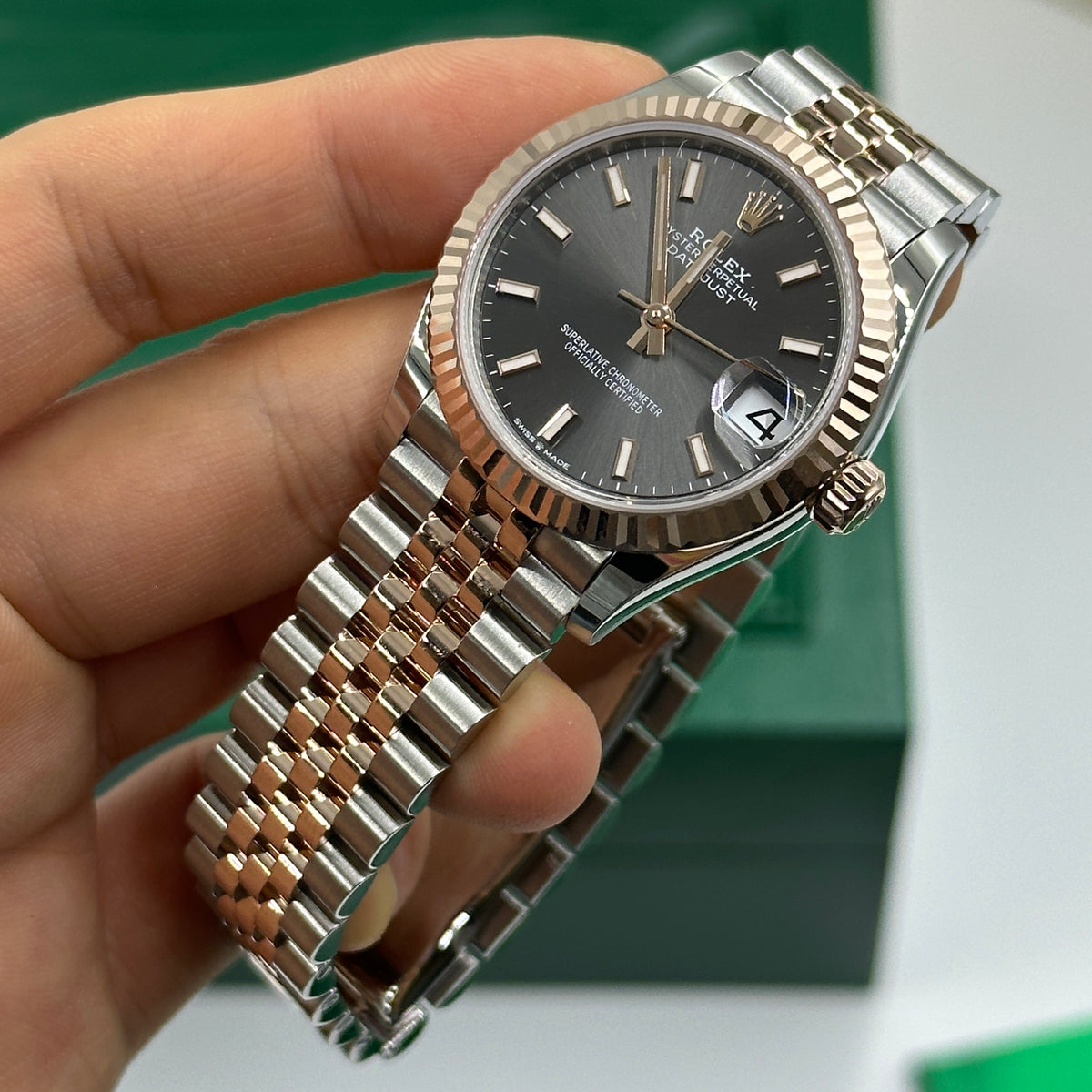 Rolex Datejust 31 278271 Grey Index Jubilee 2025