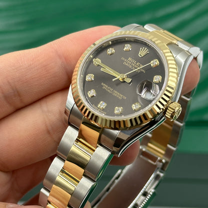 Rolex Datejust 31 278273G DARK GREY OYS 2026
