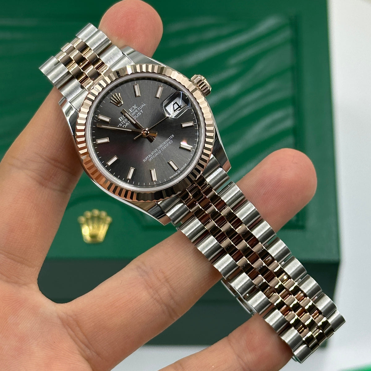 Rolex Datejust 31 278271 Grey Index Jubilee 2026