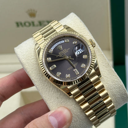 Rolex Day-Date 128238A Grey 2026