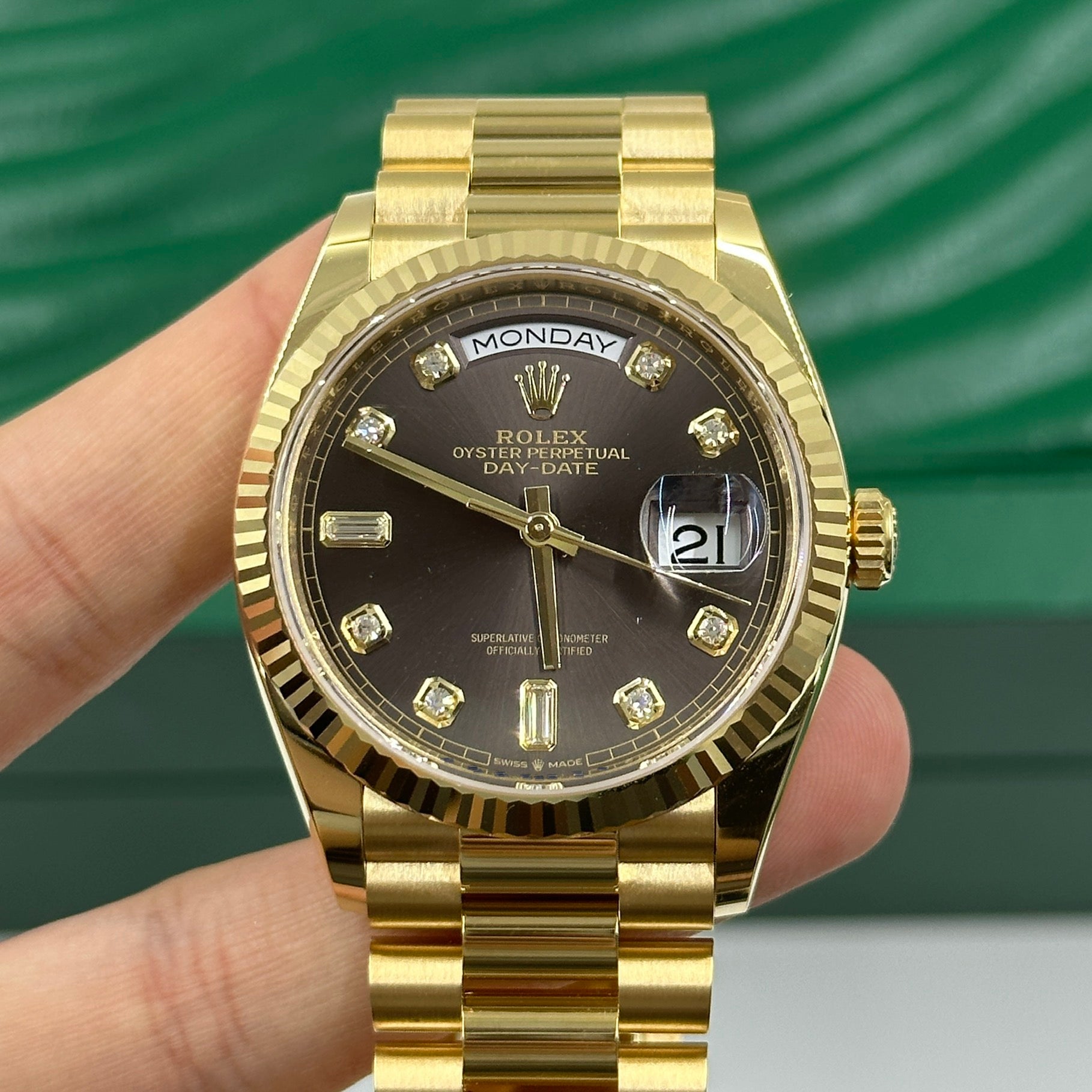 Rolex Day-Date 128238A Grey 2026