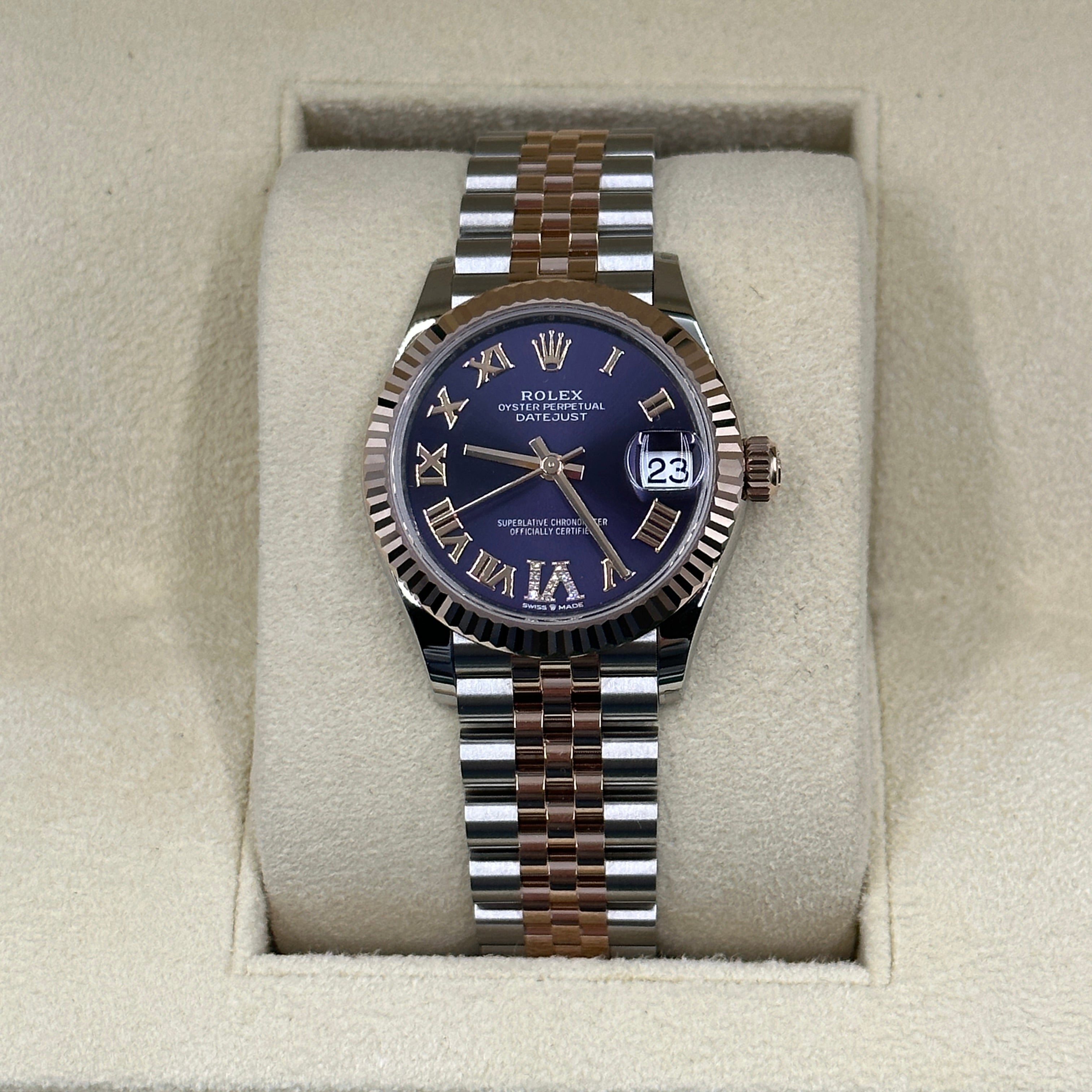Rolex Datejust 31 278271 Purple VI Jubilee 2024