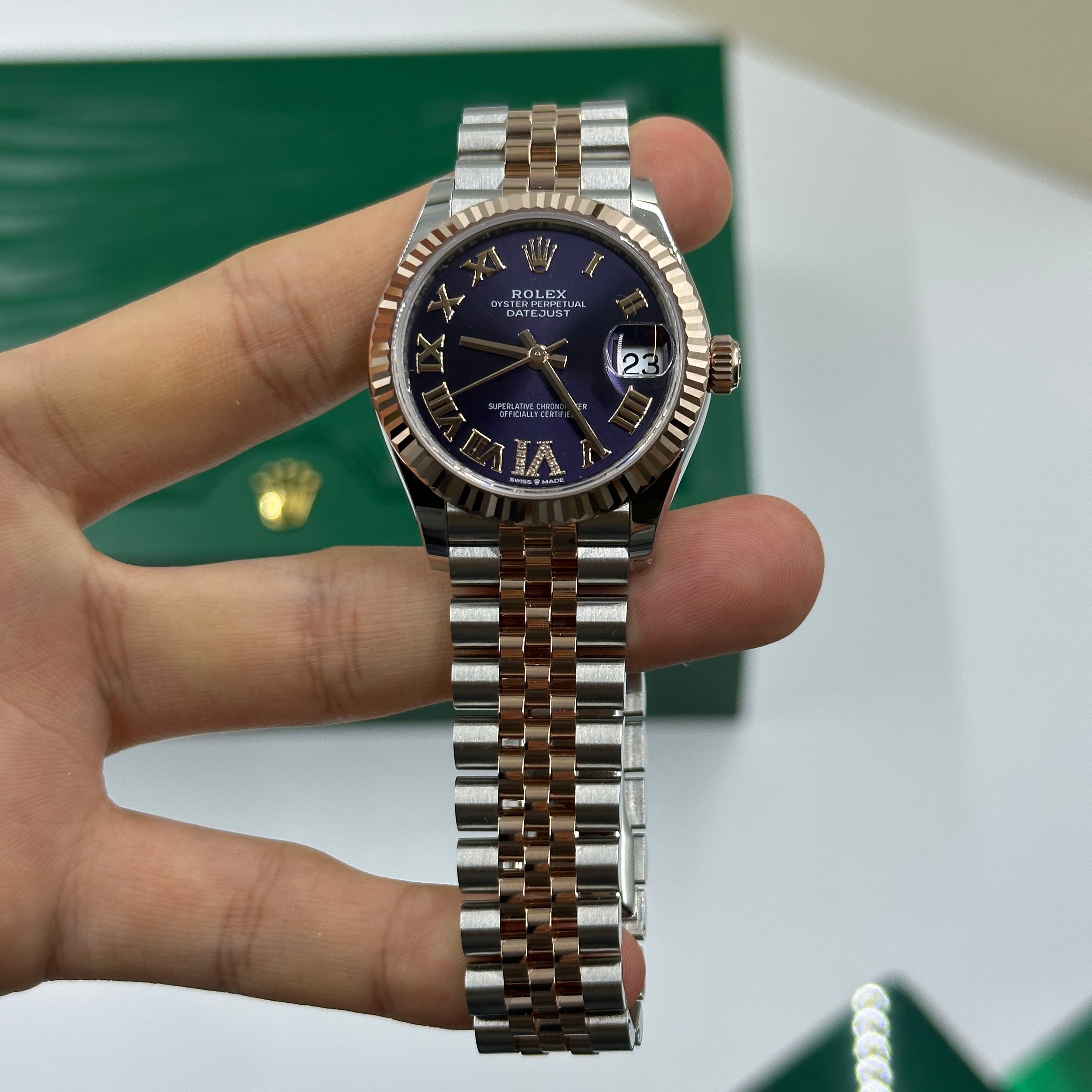 Rolex Datejust 31 278271 Purple VI Jubilee 2024