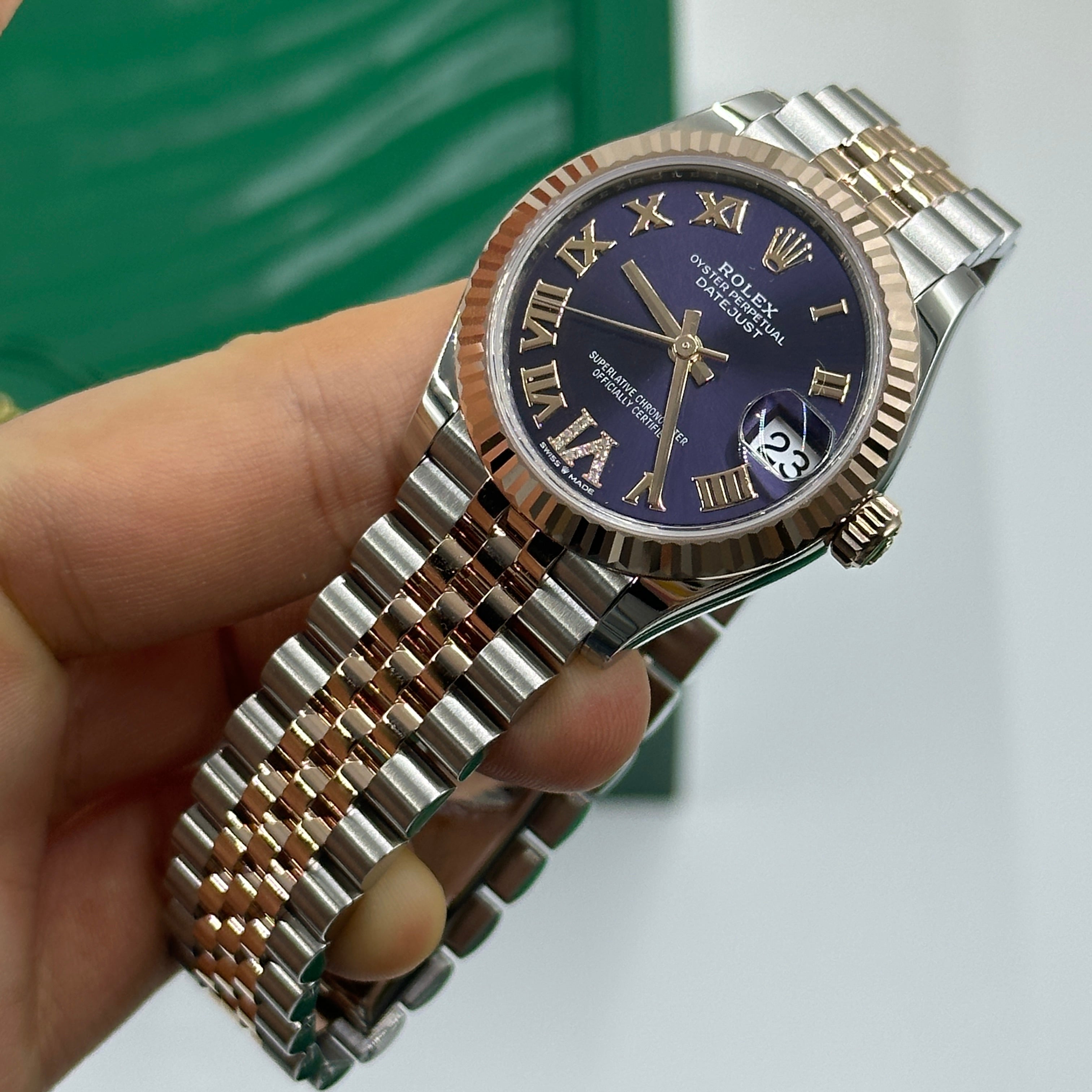Rolex Datejust 31 278271 Purple VI Jubilee 2024