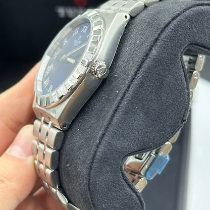 Tudor Royal Blue Roman Steel M28500-0005
