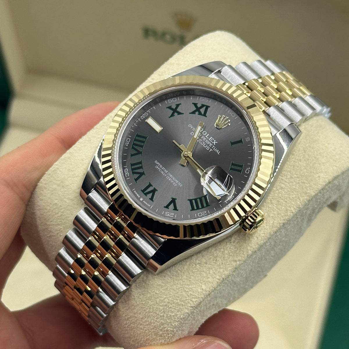 Rolex Datejust 41 126333 Wimbledon Jubilee 2026