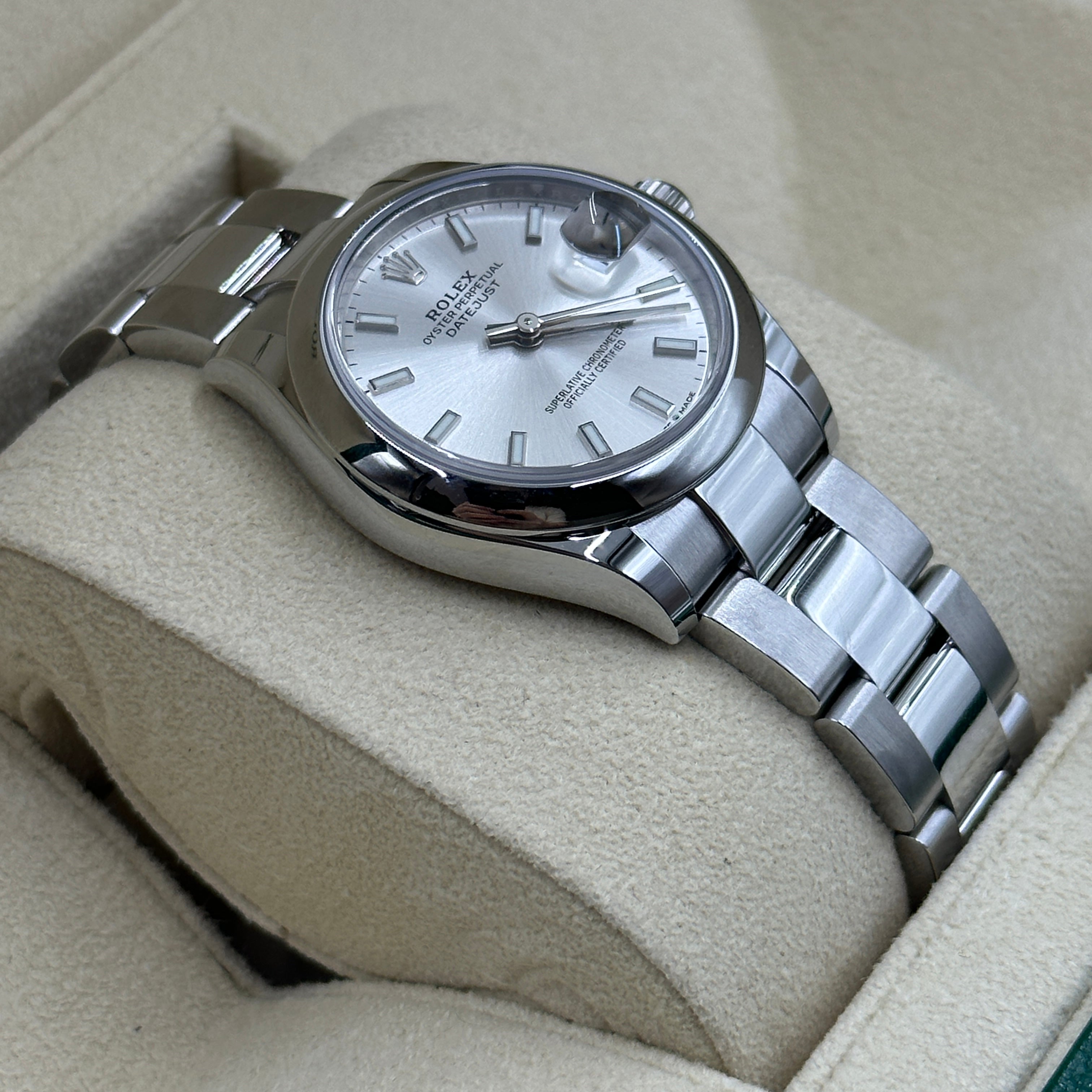 Rolex Datejust 31 278240 SILVER INDEX OYS