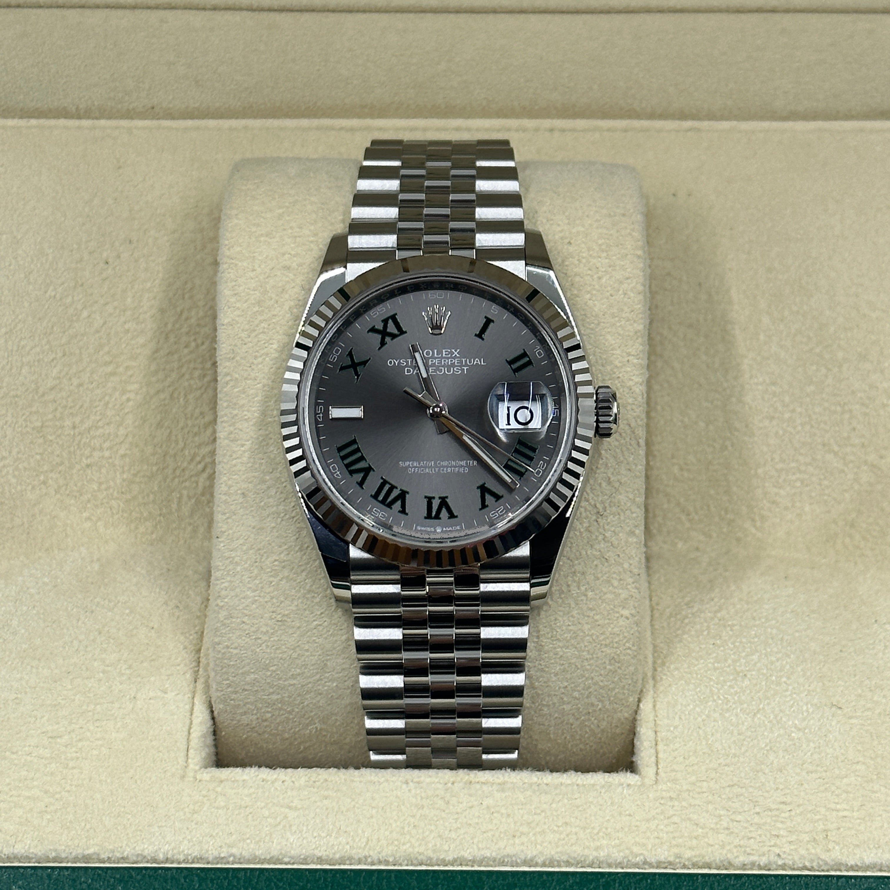 Rolex Datejust 36 126234 Wimbledon Jubilee
