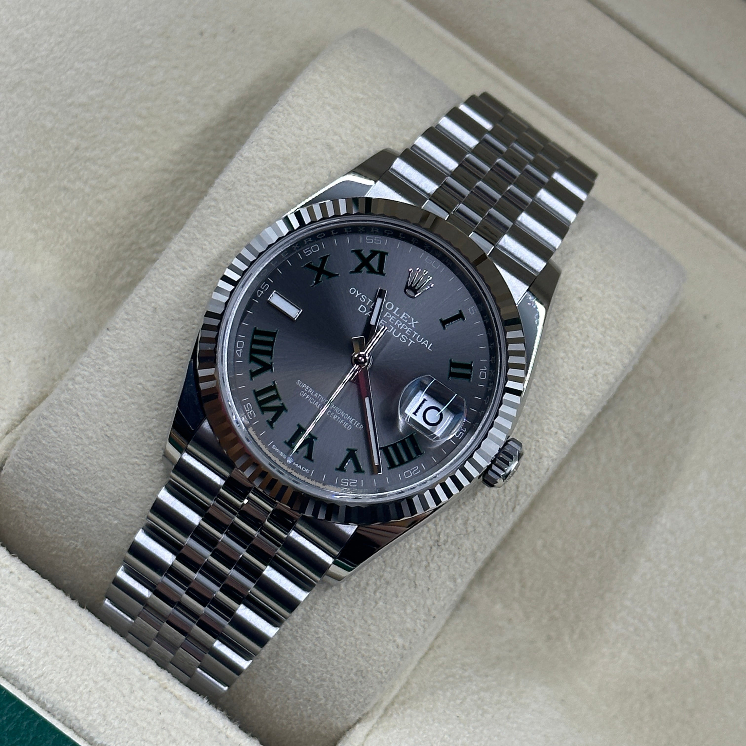 Rolex Datejust 36 126234 Wimbledon Jubilee