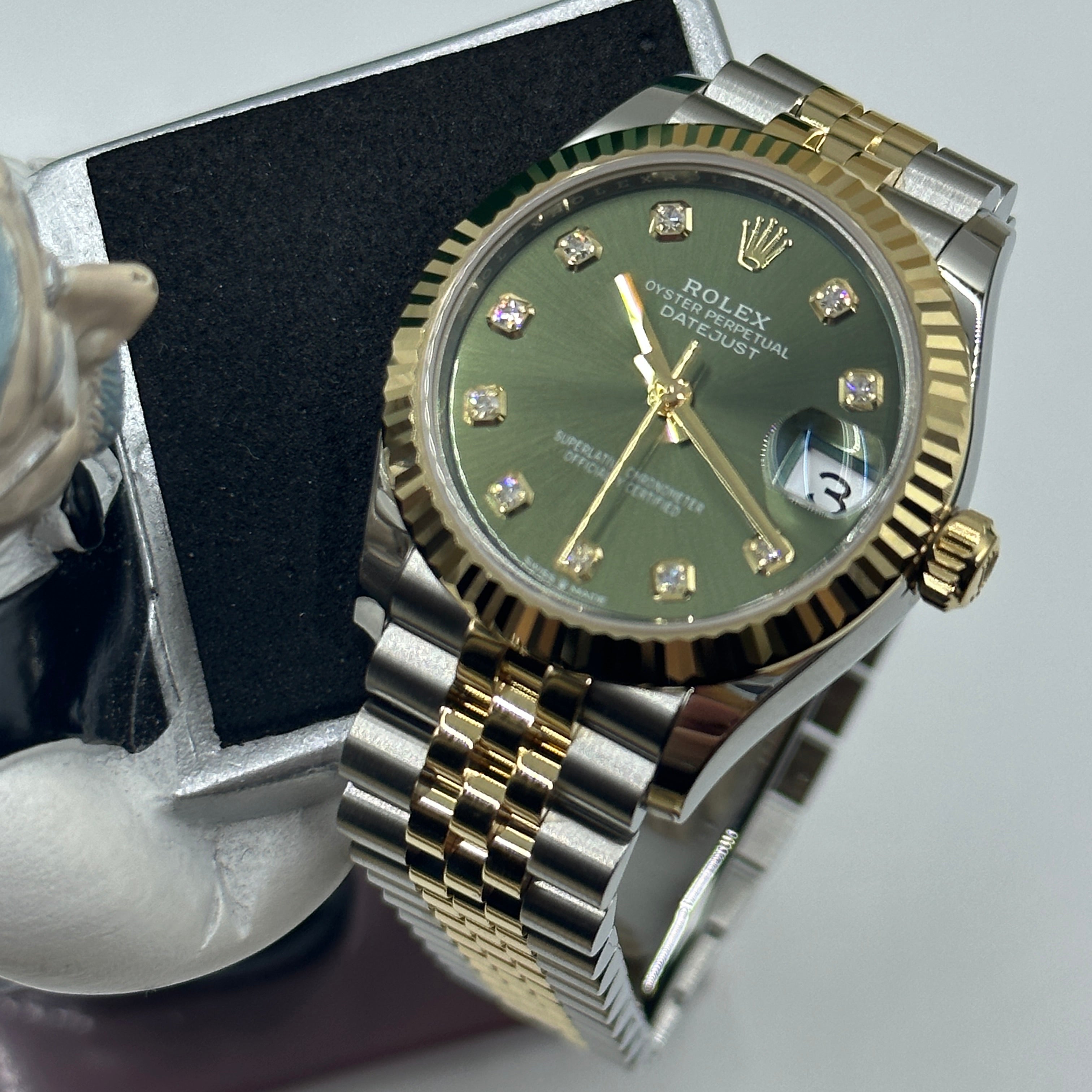 Rolex Datejust 31 278273G Green Jubilee 2024