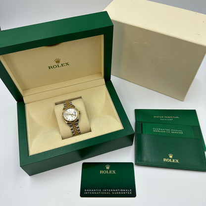 Rolex Lady-Datejust 28 279173 Silver Roman Jubilee