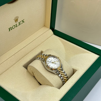 Rolex Lady-Datejust 28 279173 Silver Roman Jubilee