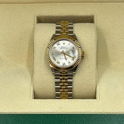 Rolex Lady-Datejust 28 279173 Silver Roman Jubilee