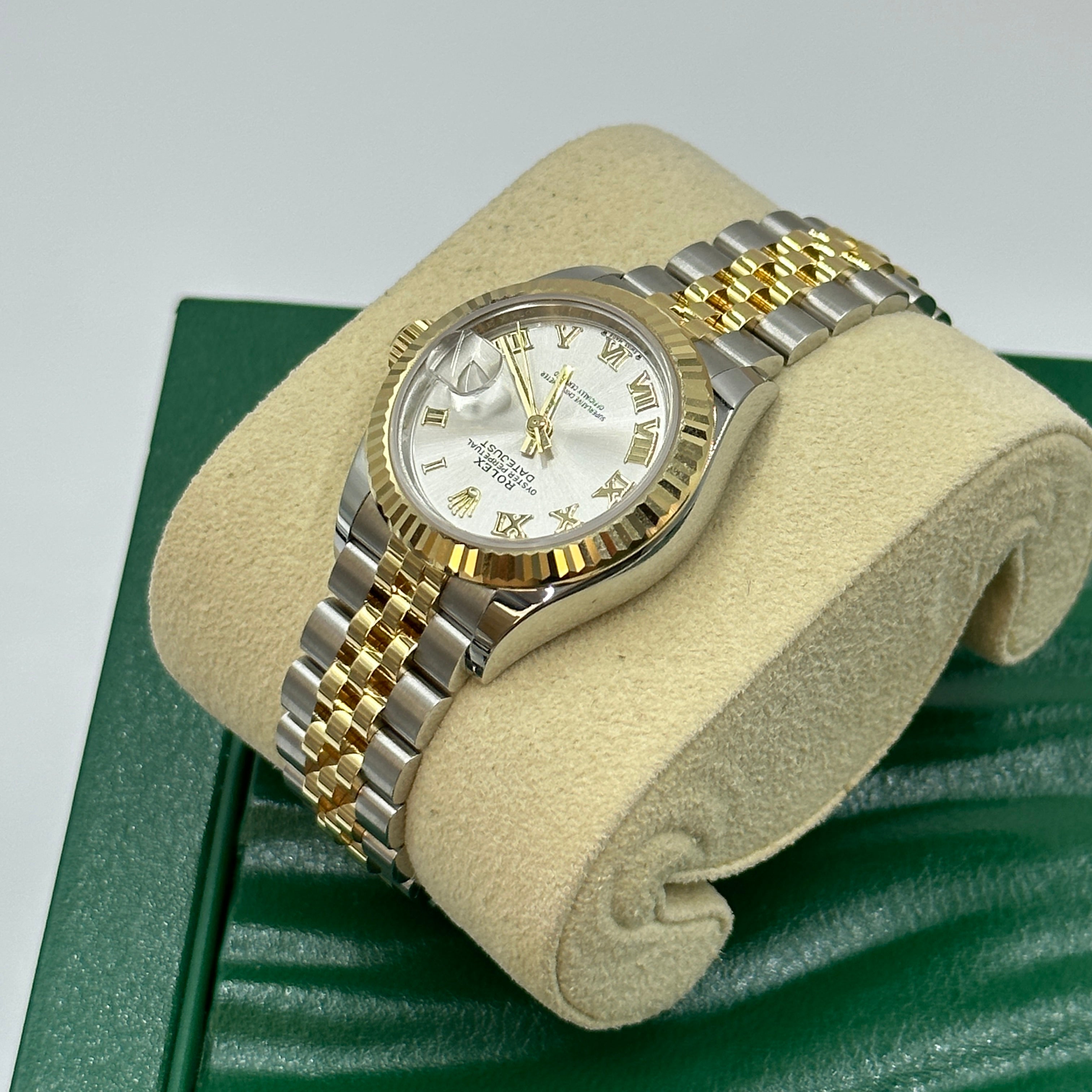 Rolex Lady-Datejust 28 279173 Silver Roman Jubilee
