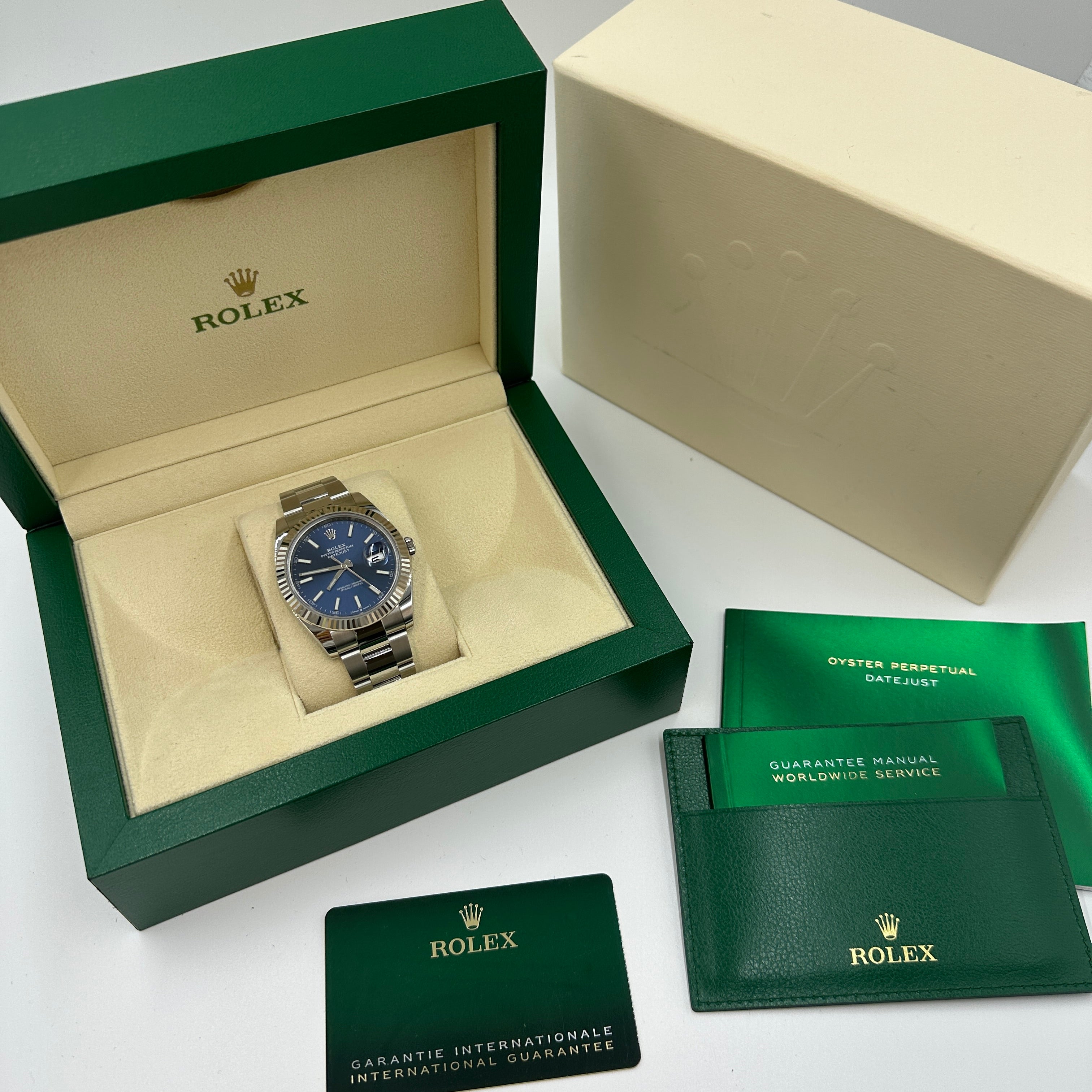 Rolex 126334 BLUE INDEX OYS