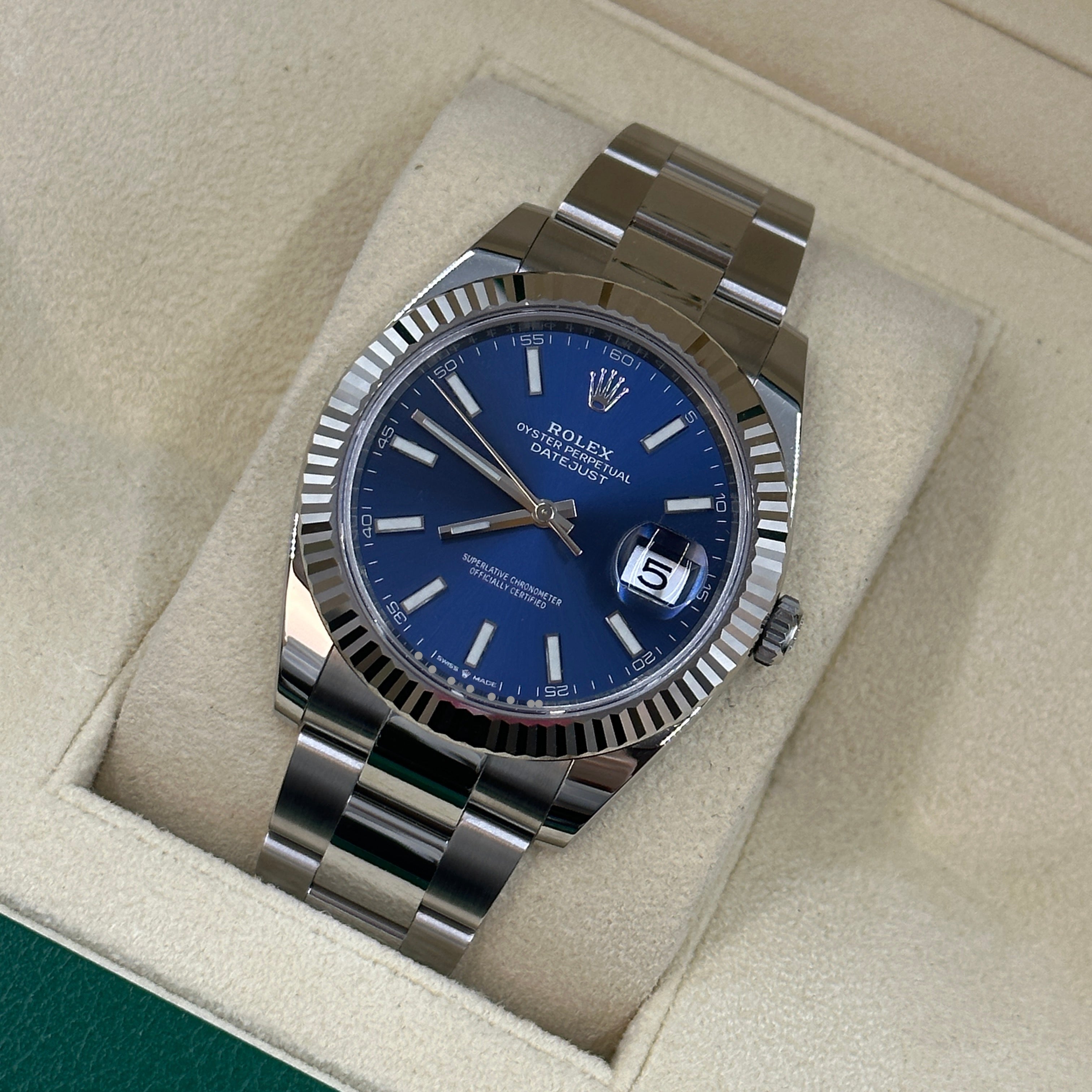 Rolex 126334 BLUE INDEX OYS