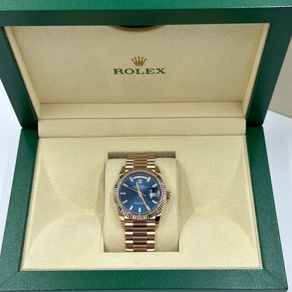 Rolex Day-Date 36 128235A Blue 2025