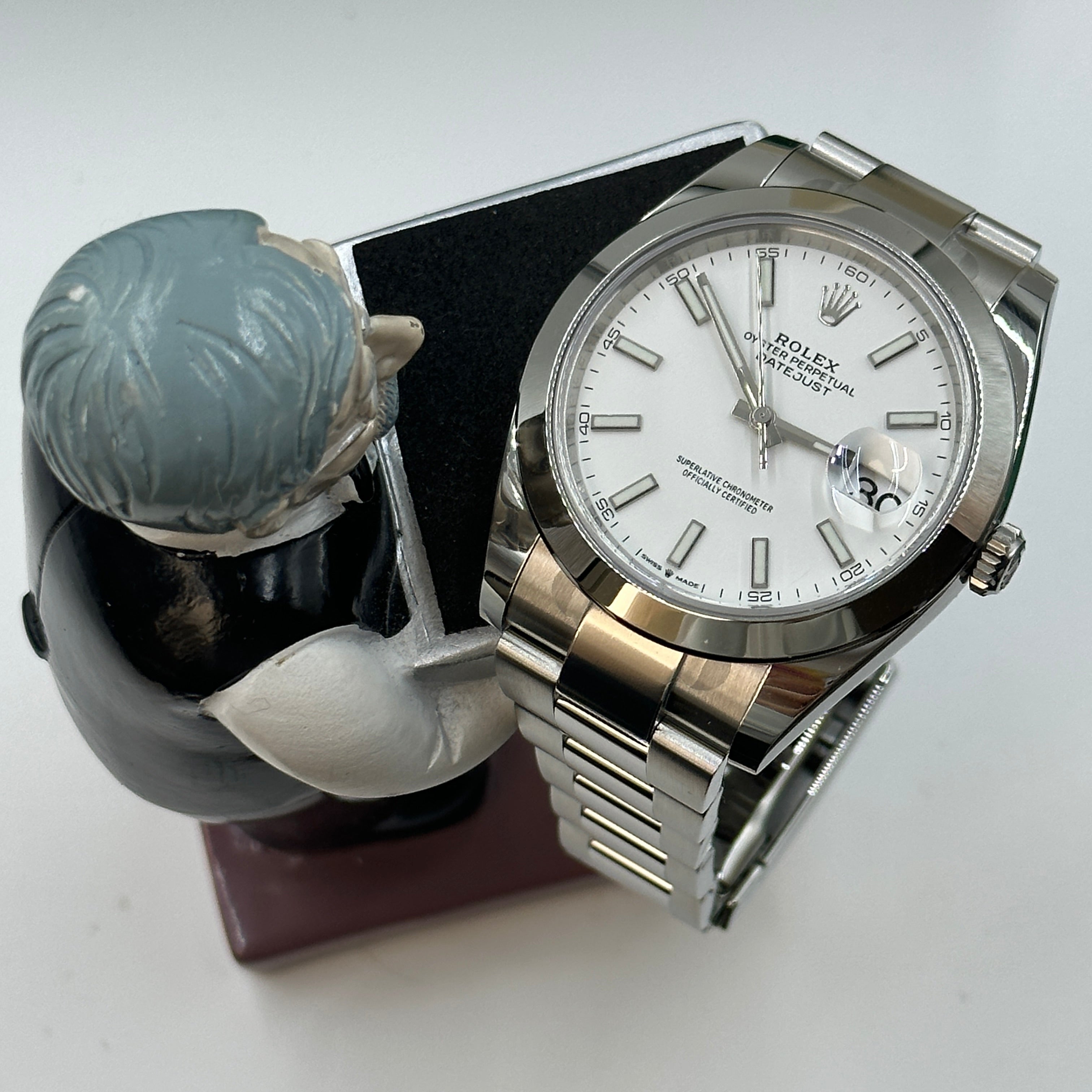 Rolex Datejust 41 126300 White Oyster