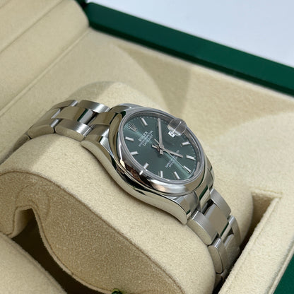 Rolex Datejust 31 278240 Green Index Oyster